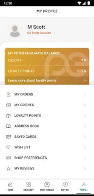 Peter England Online Shopping android App screenshot 0