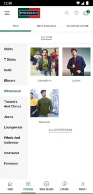 Peter England Online Shopping android App screenshot 2